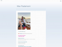 maxrademann.de Webseite Vorschau