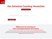 coaching.ch Webseite Vorschau