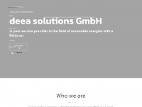 deea-solutions.com Webseite Vorschau