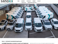 sanoxx.ch Webseite Vorschau