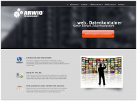 arwio.net Webseite Vorschau