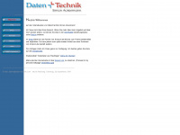 daten-technik.com Webseite Vorschau