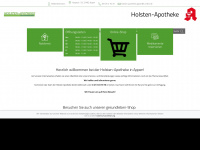 holsten-apotheke-appen.de Webseite Vorschau