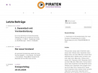 piraten-günzburg.de Webseite Vorschau