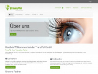 transpal.eu Webseite Vorschau