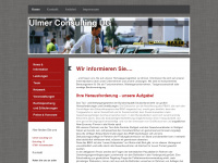 ulmer-taxi-experte.com Webseite Vorschau