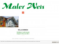 maler-weis.de Webseite Vorschau