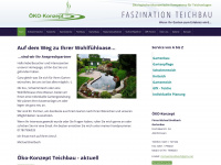 oeko-konzept.de Webseite Vorschau