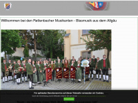rettenbacher-musikanten.de Webseite Vorschau