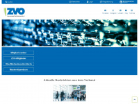 zvo.org Webseite Vorschau