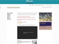 dissonance.ch Webseite Vorschau