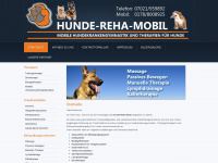 hunde-reha-mobil.de Webseite Vorschau