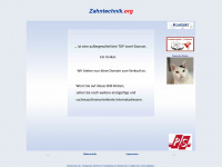 zahntechnik.org Webseite Vorschau