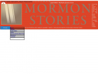 mormonstories.org Webseite Vorschau