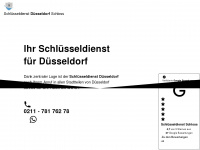 schluesseldienst-duesseldorf-schloss.de Webseite Vorschau