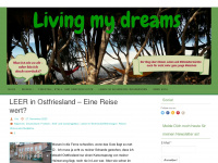 livingmydreams.de Webseite Vorschau