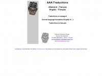 aaa-traductions.com Webseite Vorschau