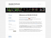 online-statik.de Webseite Vorschau