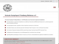 kobudo-friedberg.de Webseite Vorschau