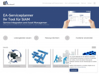 ea-serviceplanner.com Webseite Vorschau