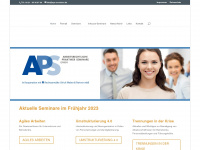 aps-seminare.com Webseite Vorschau