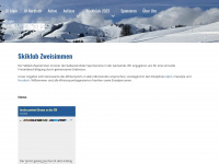 skiklub-zweisimmen.ch Webseite Vorschau