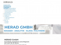 herad-gmbh.de Webseite Vorschau