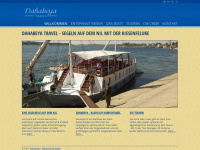 dahabeya-travel.com Webseite Vorschau