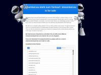 dreambot.eu Webseite Vorschau