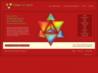 power-of-spirit.com Webseite Vorschau