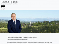 roland-humm.ch Webseite Vorschau