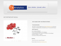 k-analytics.de Webseite Vorschau