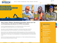 sitech.ch Webseite Vorschau