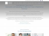 zahnarzt-praxis-radolfzell.de Webseite Vorschau