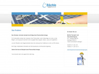 baechle-solarreinigung.de Webseite Vorschau