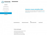 rohmann-automation.de Webseite Vorschau