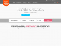 istria-croazia.it Webseite Vorschau