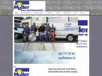 muellerbeton.ch Webseite Vorschau