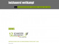 holzhauerei-wettkampf.ch Webseite Vorschau