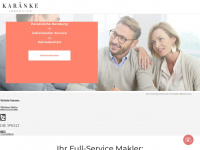karaenke.com Webseite Vorschau