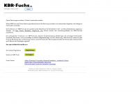 kbr-fuchs.de Webseite Vorschau