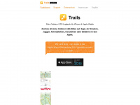 trails.io Webseite Vorschau