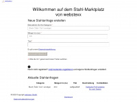webstexx.de Webseite Vorschau