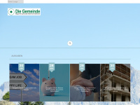 diegemeinde.st Webseite Vorschau
