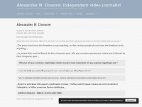 alexander-dossow.de Webseite Vorschau