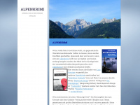 alpenkrimi.com Webseite Vorschau