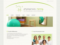 physiopraxis-hennig-berlin.de Webseite Vorschau