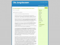 ole-jungclaussen.de Webseite Vorschau