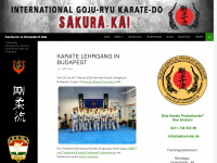 düsseldorf-karate.de Webseite Vorschau