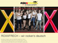 roxxfrech.de Webseite Vorschau